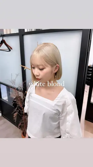 カラー storiiz所属・本田大輝top designerのヘアスタイル