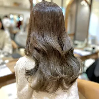 ロング カラー パーマ Lond re Maison所属・似合わせボブ/艶 カラー🌸さくら🌸のヘアスタイル