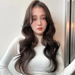 ロング 原宿/韓国レイヤー ボブ/顔周りYasuのヘアスタイル