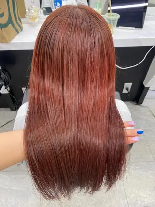 セミロング カラー プルエクステ/カラー ⭐️KIR̋Aのヘアスタイル