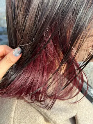 ミディアム カラー クロダ アカネのマツエク・マツパデザイン