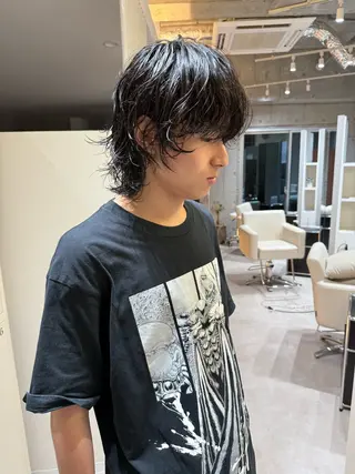 ショート ボブ/パーマ 代表　岡　大斗のヘアスタイル