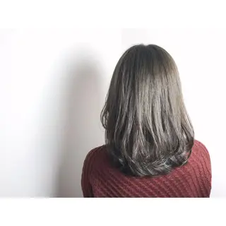 ミディアム セミロング ロング カラー パーマ ショート/レイヤー なら石井知希のヘアスタイル