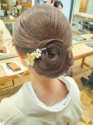 ヘアアレンジ ほんま ひろみのヘアスタイル