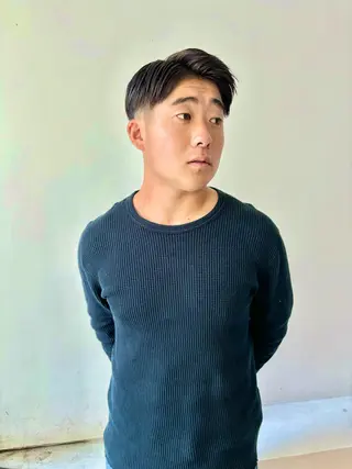 ショート メンズ men's/perm colorDaijuのヘアスタイル