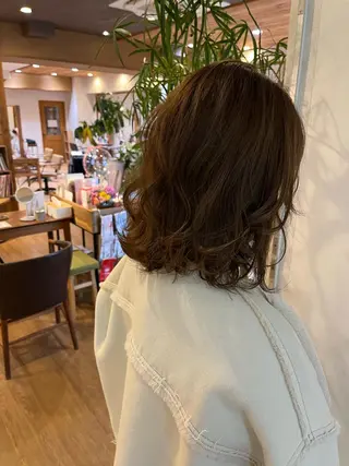 ミディアム 鳳／美容室 chinaのヘアスタイル