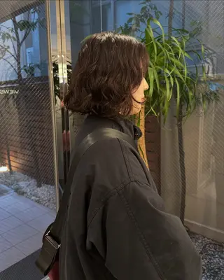 ミディアム パーマ お悩み解決パーマ hana🩰のヘアスタイル