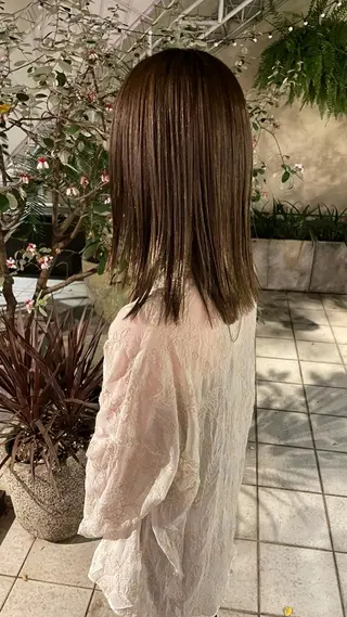 セミロング カラー MAKE'S所属・石坂 暢大のヘアスタイル