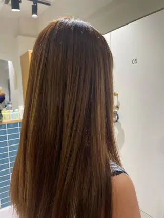 ロング カラー モデル募集中🍤 清水 美陽のヘアスタイル