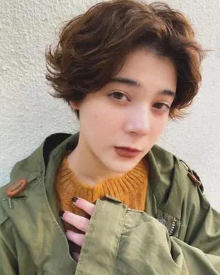 ショート パーマ Say.FUKUOKA所属・⭐️ショートの匠⭐️ Say.岩井のヘアスタイル