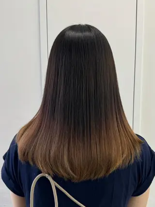 ロング カラー 【公式】amble luxe池袋東口💛のヘアスタイル