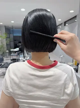 ショート 野林 夏帆のヘアスタイル