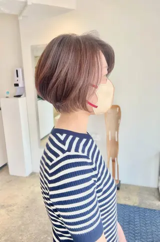 ショート ショート/ボブ/縮毛 三上達大のヘアスタイル