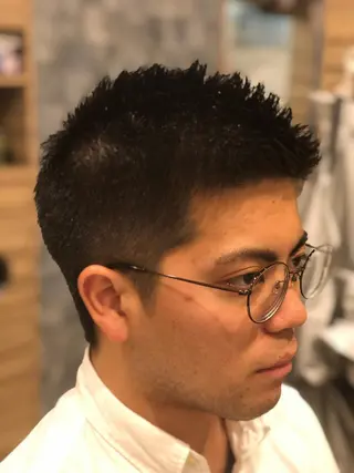 ショート メンズ 銀座マツナガ所属・立野 椋大のヘアスタイル