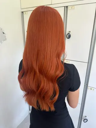 ロング カラー 髪質改善AUSTIN登戸所属・野村 一花 / 暖色 カラー / Wカラーのヘアスタイル