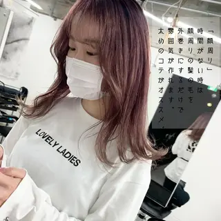 セミロング カラー パーマ ヘアアレンジ メンズ キッズ ネイル マツエク・マツパ 架空〜KAQU〜所属・【clan】 NOGAMIのヘアスタイル