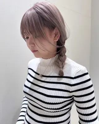 ロング カラー K-two 谷町店所属・K-two谷町❄️ hinaのヘアスタイル