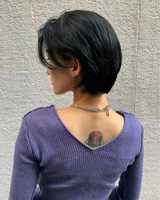 ショート 佐藤 純生のヘアスタイル