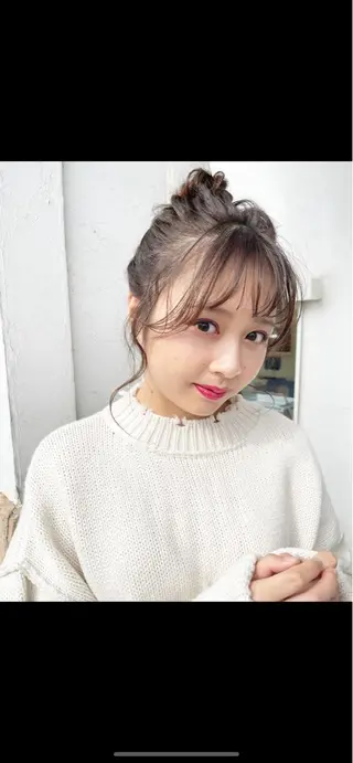 ミディアム 剣持友希/ifh iizuka/高崎のヘアスタイル