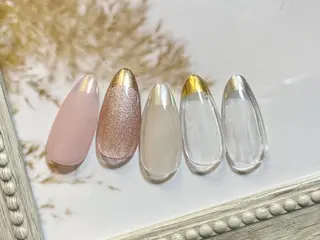 ネイル 【パラジェル・フィルイン】Nailsalon Merci東中野所属・Merci shigaのネイルデザイン