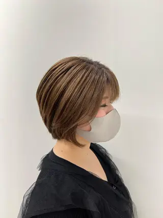 ショート よしのり genieeのヘアスタイル