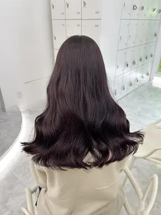カラー 暗め透明感カラー💞 横浜UNITED💞のヘアスタイル