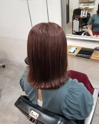 カラー 暖色🍎透明感カラー 🩵小林かりんのヘアスタイル