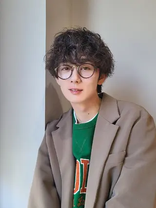 パーマ メンズ ショート KAZUMA /メンズ特化/パーマのヘアスタイル