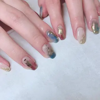 カラー ネイル Cozy_ ilumのネイルデザイン