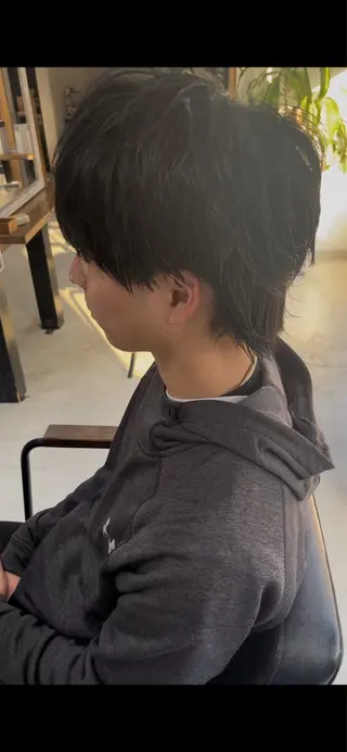 メンズ Q.HairLab所属・メンズパーマ&透明感 カラー特化谷村のヘアスタイル