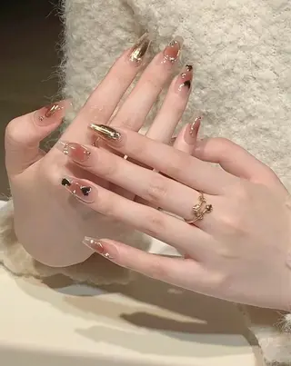 ネイル 花花 ネイルサロンのネイルデザイン