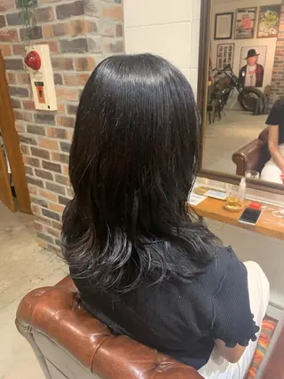 ロング カラー ショート🌼パーマ 本間正子のヘアスタイル