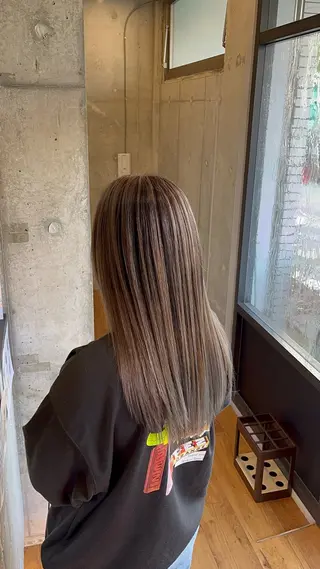 ロング カラー SALOWIN 栄３丁目店所属・福田 修平💎 髪質改善/美髪矯正のヘアスタイル
