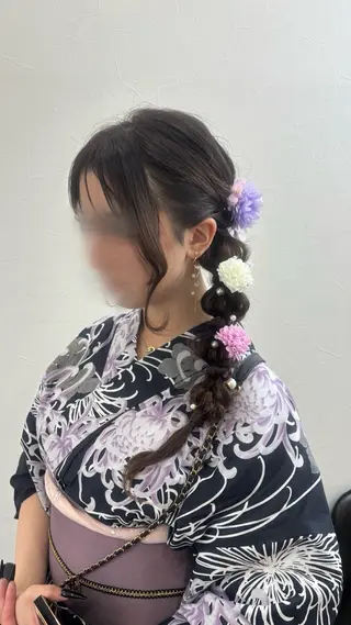 ヘアアレンジ himari/カラー モデル募集🤎のヘアスタイル