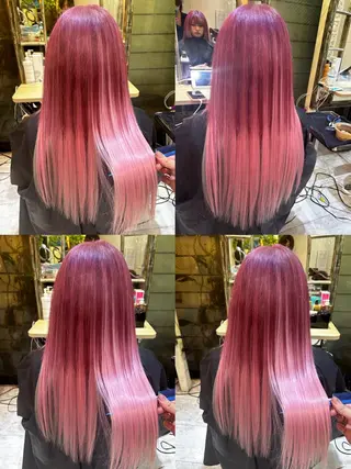 ロング カラー イズ ミのヘアスタイル