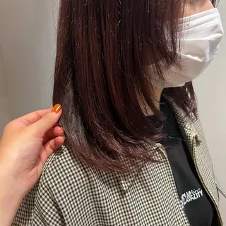 セミロング インナーカラー♡ Nanakoのヘアスタイル