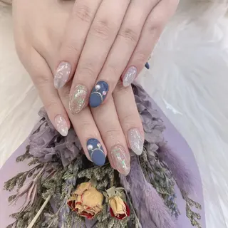 ネイル 🦋ネイルサロン ブラン🌈ゆりのネイルデザイン