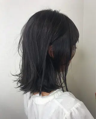 ミディアム カラー 柴田 祐輔のヘアスタイル