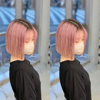 ショート Y Uのヘアスタイル