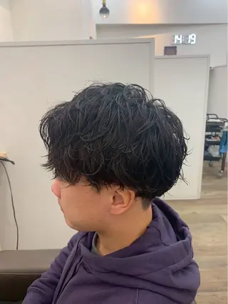 パーマ メンズ 小林 羽蘭のヘアスタイル