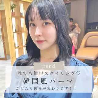 ミディアム パーマ Ammy 池袋所属・韓国ヘア&耳ツボ💎 池袋/himeriのその他イメージ