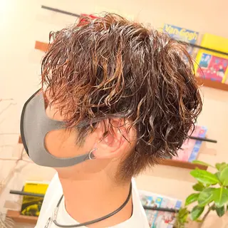 カラー メンズ 【似合わせカット】 谷口海斗のヘアスタイル