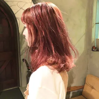 ミディアム カラー 伊藤ゆかり/髪質改善 /透明感カラーのヘアスタイル