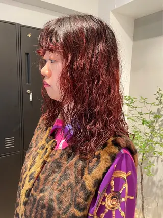 ロング パーマ/ボブ 似合わせヘア/ショウのヘアスタイル