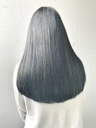 ロング カラー 髪質改善/レイヤー ストウシンゴのヘアスタイル