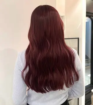 セミロング カラー rento🎨 /ワンカラー募集のヘアスタイル