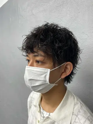 ショート カラー パーマ メンズ 🔥メンズヘア🔥 セヤシュウヘイのヘアスタイル