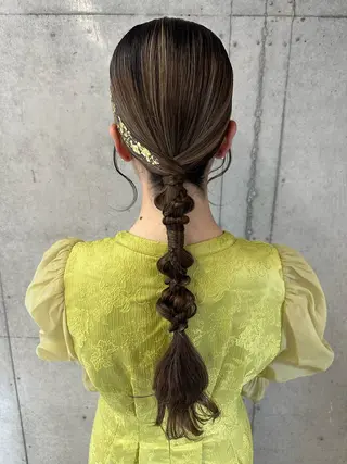 ヘアアレンジ 女性に人気♪ はやしほのかのヘアスタイル