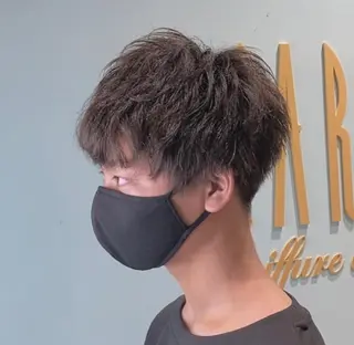 ショート メンズ 磯田 冬弥のヘアスタイル