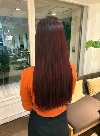 ロング カラー 天王寺美容室/カット モデル募集/miiaのヘアスタイル